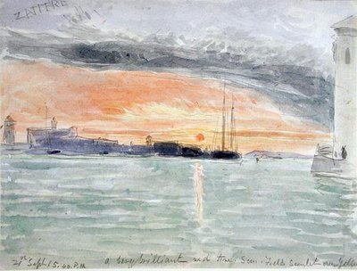 Le Zattere, Tramonto da James Holland