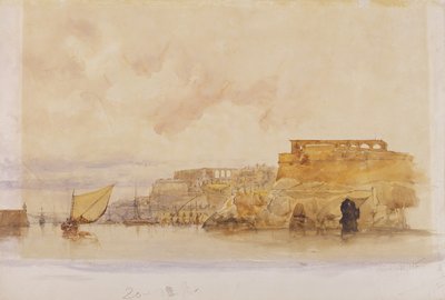 Veduta di La Valletta, Malta da James Holland