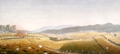 Chiesa di Dunker / Bosco Ovest (olio su tavola) da James Hope
