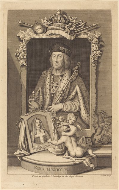 Re Enrico VII da James Hulett after George Vertue