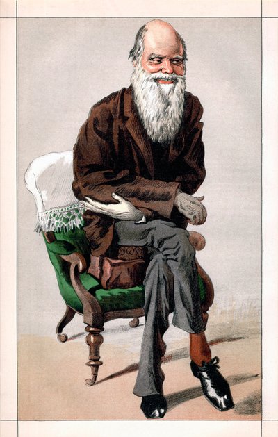 Ritratto di Charles Darwin da James Jacques Joseph  Tissot