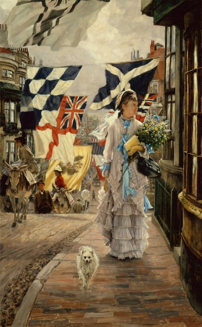 Una giornata di festa a Brighton da James Jacques Joseph Tissot