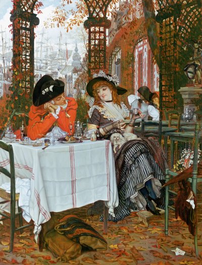 Un pranzo (Un Dejeuner) da James Jacques Joseph Tissot