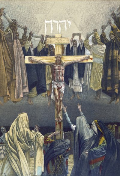 È Finito - dalla "La Vita del Nostro Signore Gesù Cristo" - 1899 di James Tissot da James Jacques Joseph Tissot