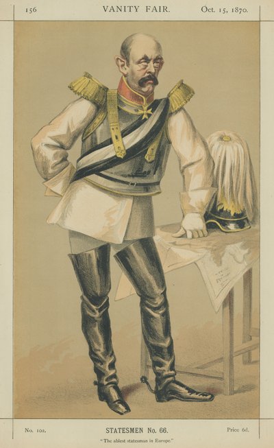 Conte von Bismarck-Schoenausen da James Jacques Joseph Tissot