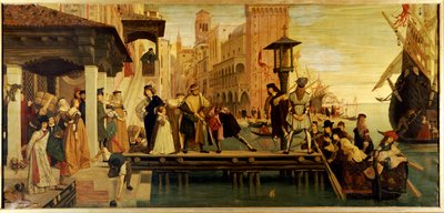 Partenza del Figliol Prodigo da Venezia, 1863 da James Jacques Joseph Tissot
