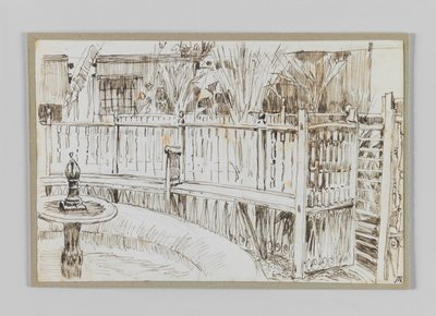 Giardino dei dervisci danzanti al Cairo, illustrazione da La vita di Nostro Signore Gesù Cristo da James Jacques Joseph Tissot