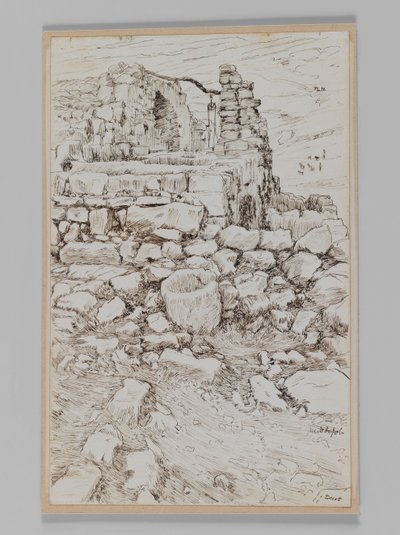 Pozzo di Giobbe, illustrazione da La vita di Nostro Signore Gesù Cristo da James Jacques Joseph Tissot