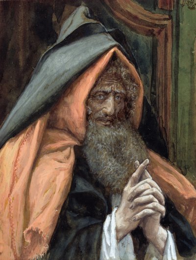 Giuseppe di Arimatea, illustrazione per La Vita di Cristo, c.1886-94 da James Jacques Joseph Tissot
