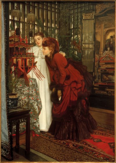 Giovani donne che guardano da James Jacques Joseph Tissot
