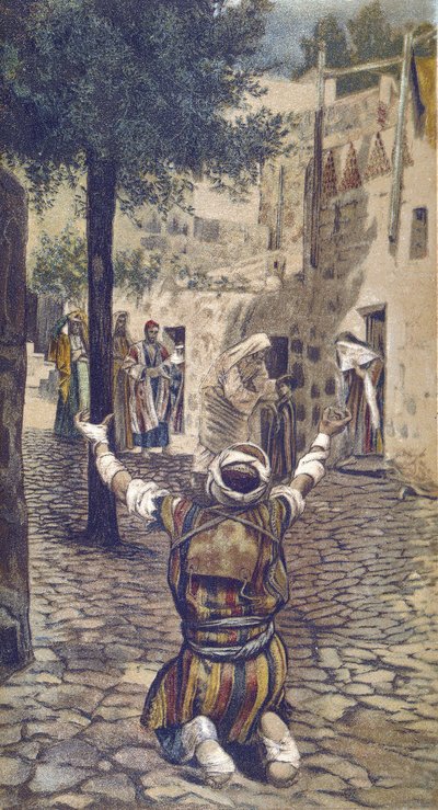 La guarigione dei lebbrosi a Cafarnao - da 