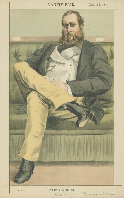 Lionel Seymour William Dawson-Damer (Conte di Portarlington) da James Jacques Joseph Tissot