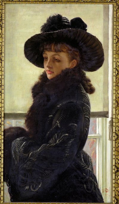 Mavourneen, Ritratto di Kathleen Newton, 1877 da James Jacques Joseph Tissot