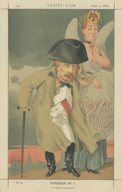Napoleone III da James Jacques Joseph Tissot
