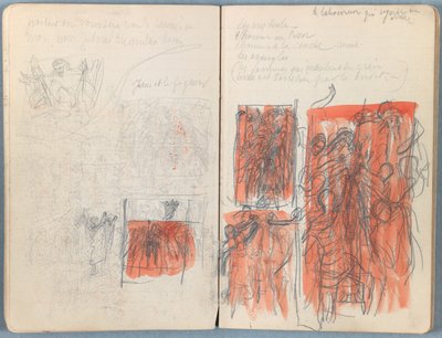 Pagine da un album di schizzi per La vita di Nostro Signore Gesù Cristo da James Jacques Joseph Tissot