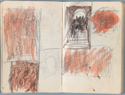 Pagine da un album di schizzi per La vita di Nostro Signore Gesù Cristo da James Jacques Joseph Tissot