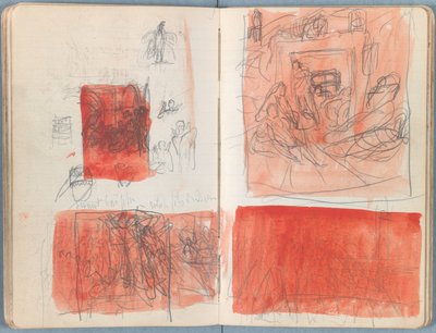 Pagine da un album di schizzi per La vita di Nostro Signore Gesù Cristo da James Jacques Joseph Tissot