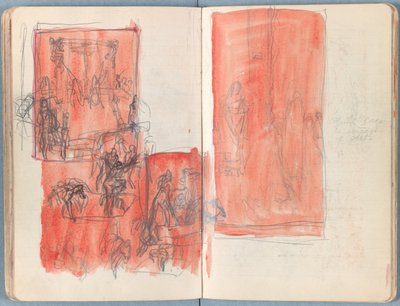 Pagine da un album di schizzi per La vita di Nostro Signore Gesù Cristo da James Jacques Joseph Tissot
