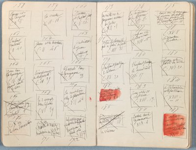 Pagine da un album di schizzi per La vita di Nostro Signore Gesù Cristo, fine 1880 da James Jacques Joseph Tissot