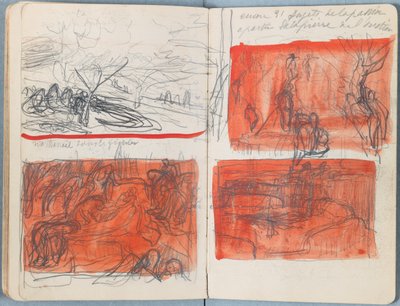 Pagine da un album di schizzi per La vita di Nostro Signore Gesù Cristo da James Jacques Joseph Tissot