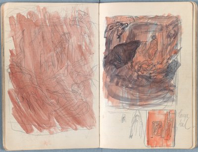 Pagine da un album di schizzi per La vita di Nostro Signore Gesù Cristo da James Jacques Joseph Tissot