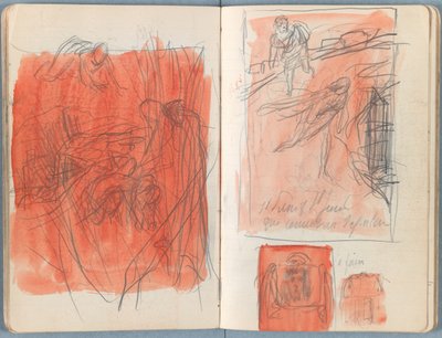 Pagine da un album di schizzi per La vita di Nostro Signore Gesù Cristo, fine anni 1880 da James Jacques Joseph Tissot