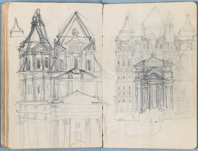 Pagine da un album di schizzi per La vita di Nostro Signore Gesù Cristo da James Jacques Joseph Tissot