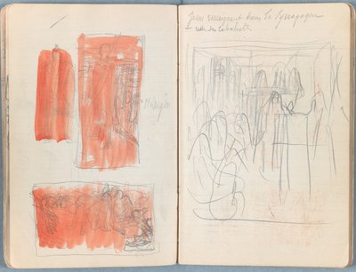Pagine da un album di schizzi per La vita di Nostro Signore Gesù Cristo da James Jacques Joseph Tissot