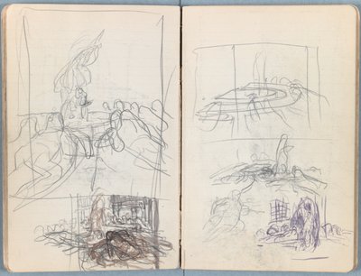 Pagine da un album di schizzi per La vita di Nostro Signore Gesù Cristo da James Jacques Joseph Tissot