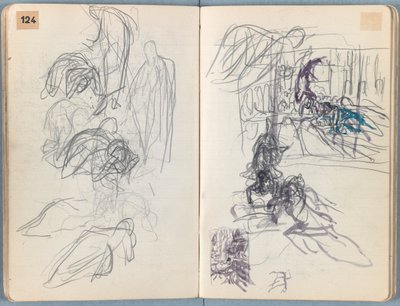 Pagine da un album di schizzi per La vita di Nostro Signore Gesù Cristo, fine 1880 da James Jacques Joseph Tissot