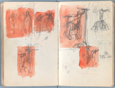 Pagine da un album di schizzi per La vita di Nostro Signore Gesù Cristo, fine 1880 da James Jacques Joseph Tissot