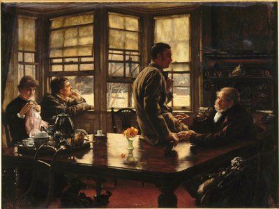 Parabola del figliol prodigo: la partenza, 1880 da James Jacques Joseph Tissot