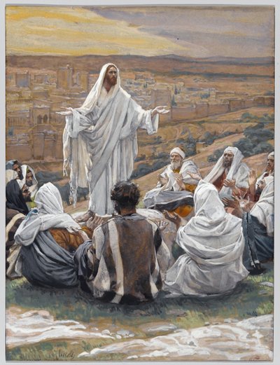 Pater Noster - Il Padre Nostro, illustrazione per La vita di Cristo, c.1886-94 da James Jacques Joseph Tissot