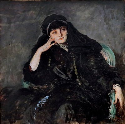 Ritratto di Anna-Elisabeth, contessa Mathieu de Noailles da James Jacques Joseph Tissot