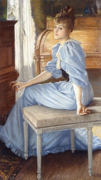 Ritratto di Madame Henriette de Bonnieres da James Jacques Joseph Tissot