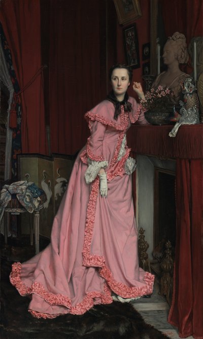 Ritratto della Marchesa de Miramon, nata Thérèse Feuillant da James Jacques Joseph Tissot