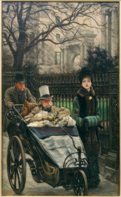 Convalescente (La figlia del soldato) da James Jacques Joseph Tissot