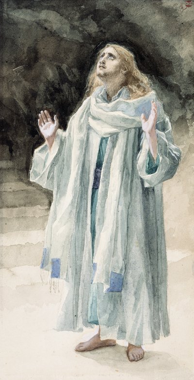 San Giovanni Evangelista, illustrazione per La Vita di Cristo, c.1886-94 da James Jacques Joseph Tissot