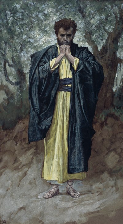 San Matteo, illustrazione per La Vita di Cristo, c.1886-94 da James Jacques Joseph Tissot