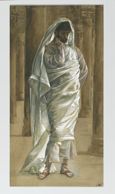 San Tommaso, illustrazione da La vita di Nostro Signore Gesù Cristo, 1886-94 da James Jacques Joseph Tissot