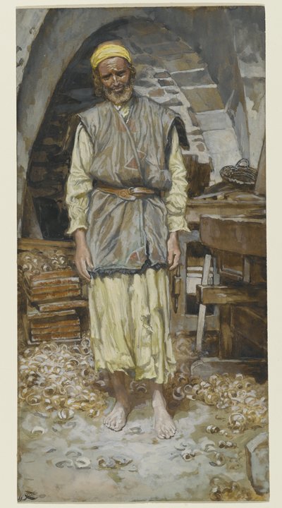 San Giuseppe, illustrazione per La vita di Cristo, c.1886-94 da James Jacques Joseph Tissot