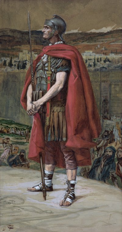 Il Centurione, illustrazione per La Vita di Cristo, c.1886-94 da James Jacques Joseph Tissot