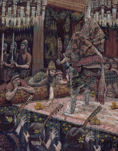 La Figlia di Erodiade che Danza, illustrazione per La Vita di Cristo, c.1886-94 da James Jacques Joseph Tissot