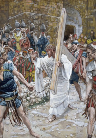 Le Figlie di Gerusalemme, illustrazione per La Vita di Cristo, c.1886-94 da James Jacques Joseph Tissot