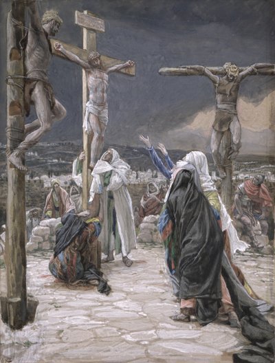 La morte di Gesù, illustrazione per La vita di Cristo da James Jacques Joseph Tissot