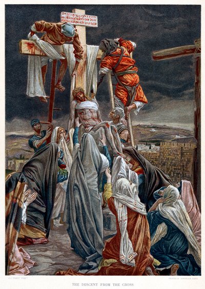 La discesa dalla croce, c1890 da James Jacques Joseph Tissot