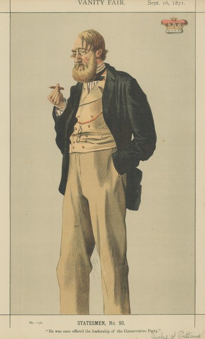 Il Duca di Rutland da James Jacques Joseph Tissot