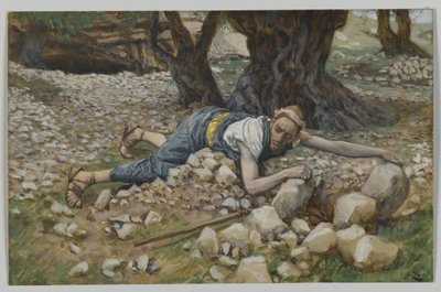 Il tesoro nascosto, illustrazione da La vita di Nostro Signore Gesù Cristo da James Jacques Joseph Tissot