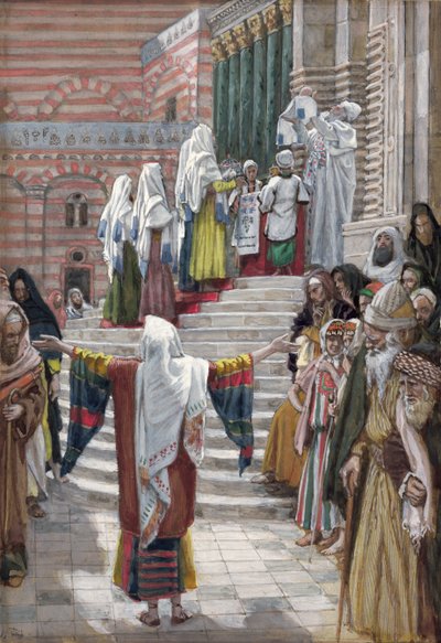 La Presentazione di Cristo nel Tempio, illustrazione per La Vita di Cristo, c.1886-94 da James Jacques Joseph Tissot