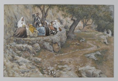 Il primato di San Pietro, illustrazione da La vita di Nostro Signore Gesù Cristo, 1886-96 da James Jacques Joseph Tissot